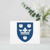 Kobenhavn Coat of Arms Briefkaart (Staand voorkant)