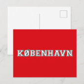 Kobenhavn Danmark Briefkaart (Voorkant / Achterkant)