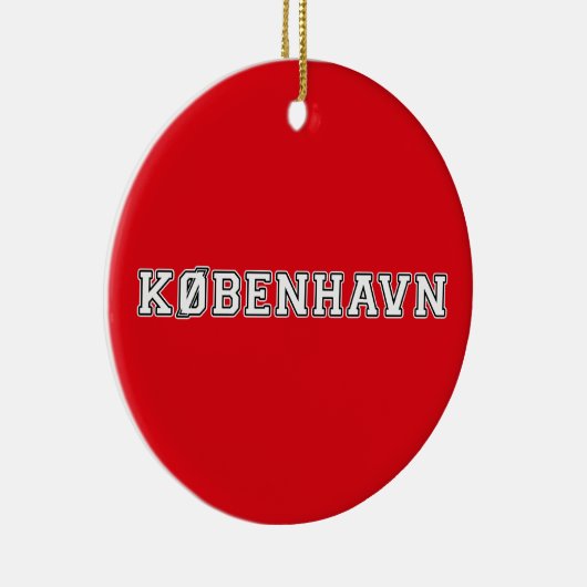 Kobenhavn Danmark Keramisch Ornament (Rechts)