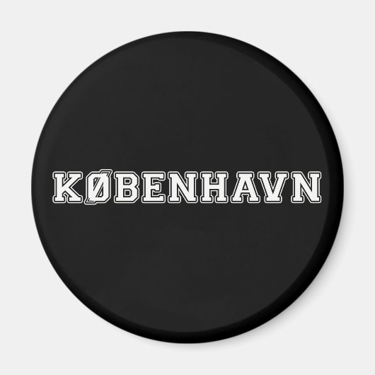 Kobenhavn Danmark Magneet (Voorkant)