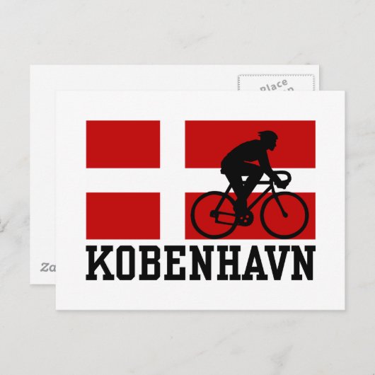 Kobenhavn (man) briefkaart (Voorkant / Achterkant)