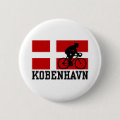 Kobenhavn (man) ronde button 5,7 cm (Voorkant)