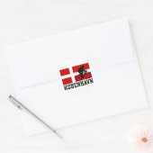 Kobenhavn (man) ronde sticker (Envelop)