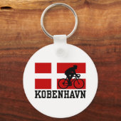 Kobenhavn (man) sleutelhanger (Voorkant)