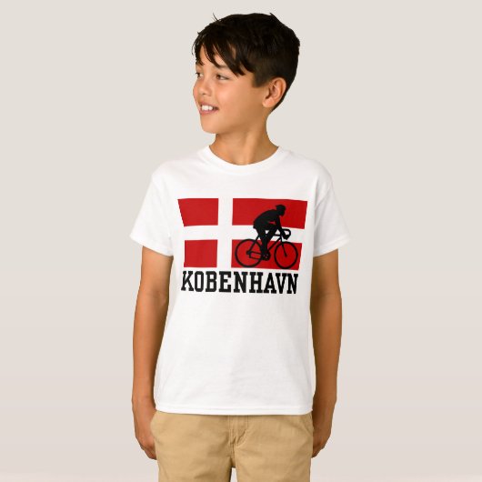 Kobenhavn (man) t-shirt (Voorkant volledig)
