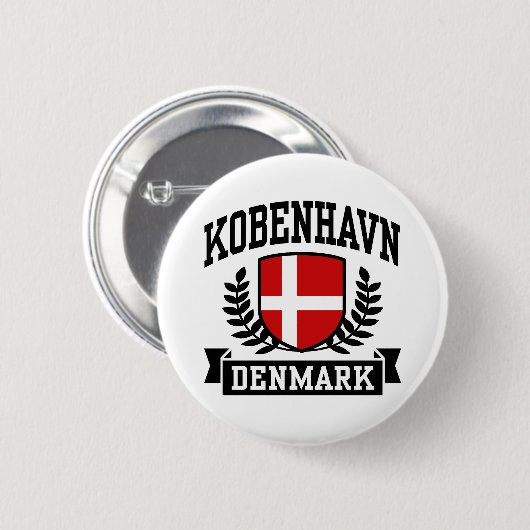Kobenhavn Ronde Button 5,7 Cm (Voorkant /achterkant)