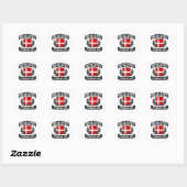Kobenhavn Ronde Sticker (Vel)