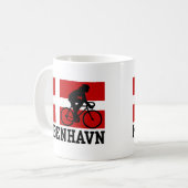 Kobenhavn (vrouw) koffiemok (Voorkant links)