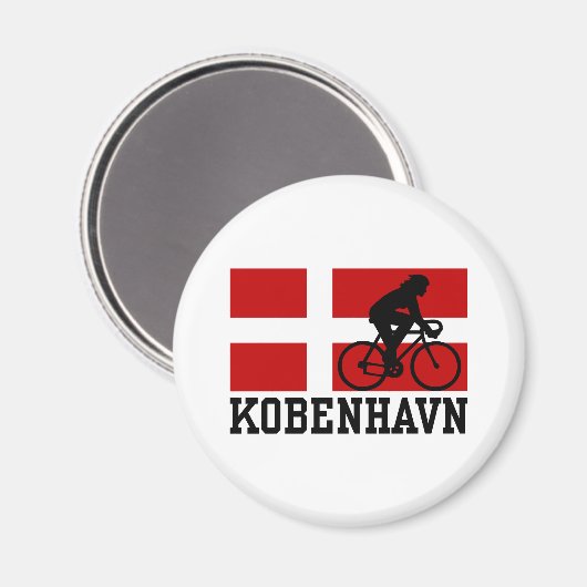Kobenhavn (vrouw) magneet (Voorkant / Achterkant)