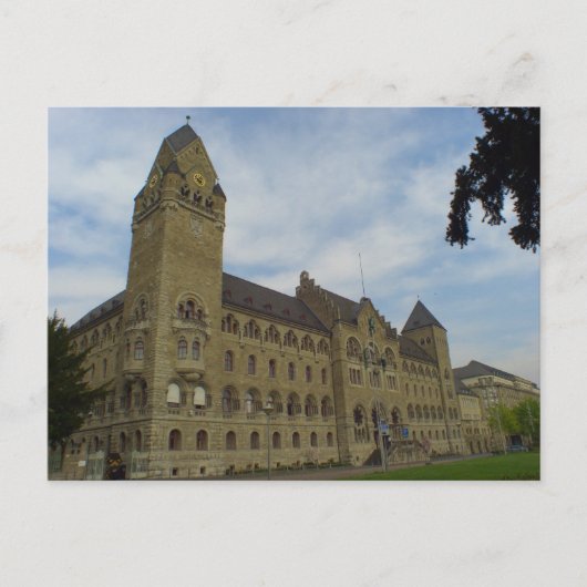 Koblenz Amtsgericht / Hof van Justitie Briefkaart (Voorkant)