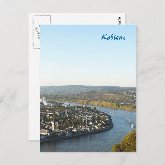 Koblenz Briefkaart (Voorkant / Achterkant)