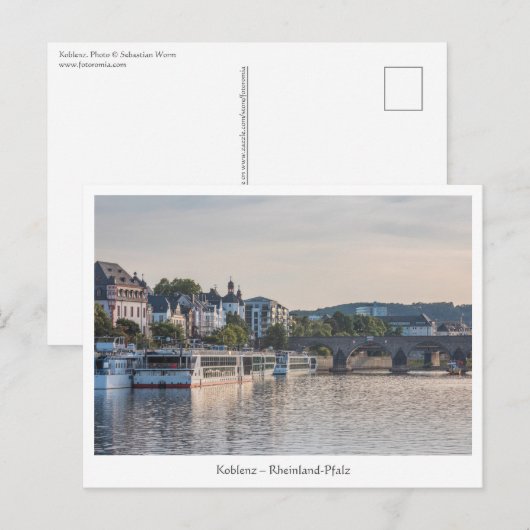 Koblenz Duitsland Briefkaart (Voorkant / Achterkant)