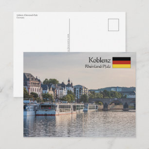 Koblenz Duitsland Briefkaart