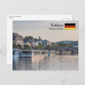 Koblenz Duitsland Briefkaart (Voorkant / Achterkant)