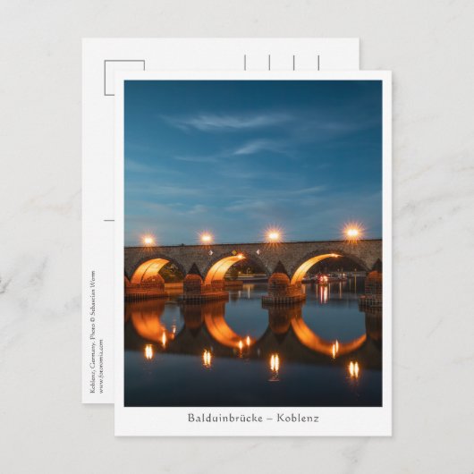 Koblenz Duitsland Briefkaart (Voorkant / Achterkant)