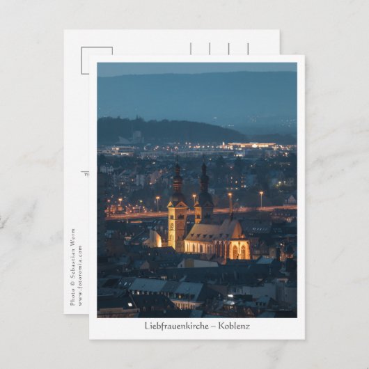 Koblenz Duitsland Briefkaart (Voorkant / Achterkant)