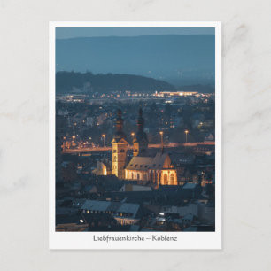 Koblenz Duitsland Briefkaart