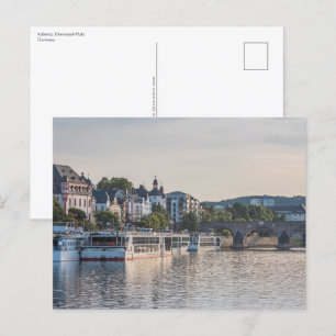 Koblenz Duitsland Briefkaart