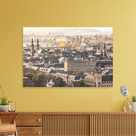 Koblenz Duitsland Canvas Afdruk (Insitu (Woonkamer))