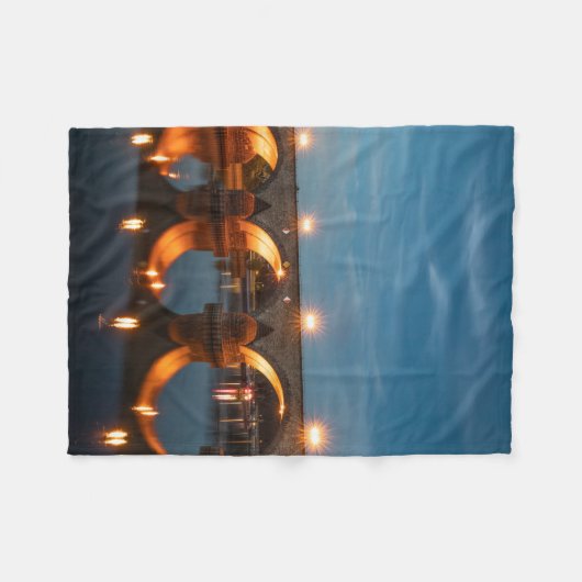 Koblenz Duitsland Fleece Deken (Voorkant (Horizontaal))