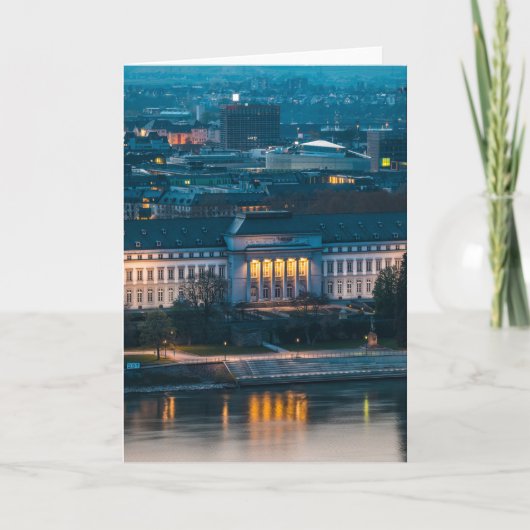 Koblenz Duitsland Kaart (Voorkant)