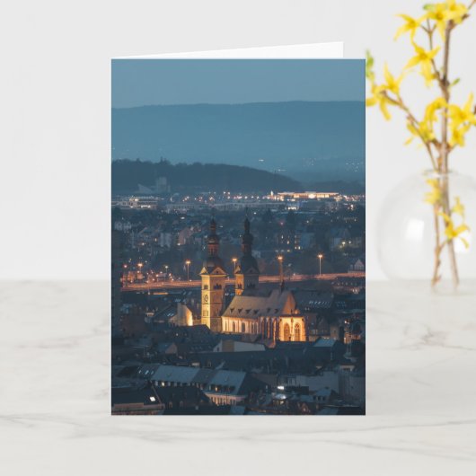 Koblenz Duitsland Kaart (Gele Bloem)