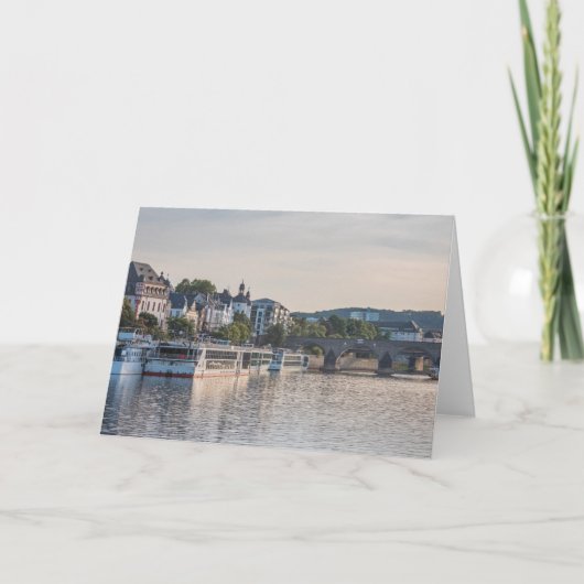 Koblenz Duitsland Kaart (Voorkant)