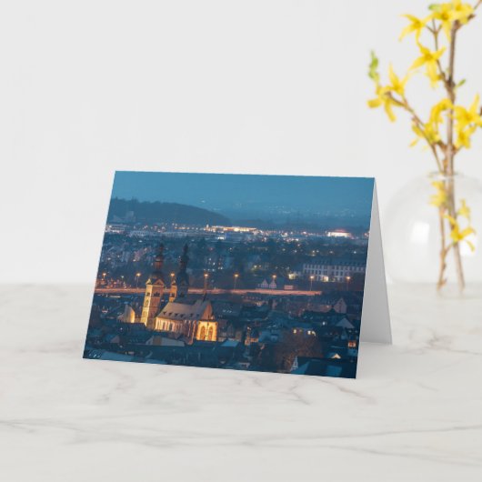 Koblenz Duitsland Kaart (Gele Bloem)