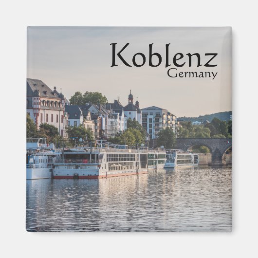 Koblenz Duitsland Magneet (Voorkant)