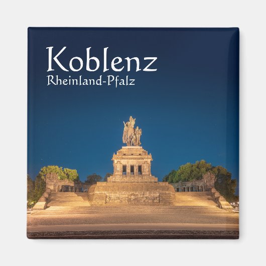 Koblenz Duitsland Magneet (Voorkant)