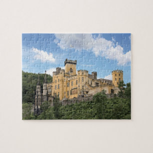 Koblenz, Duitsland, Stolzenfels Castle, Schloss Legpuzzel