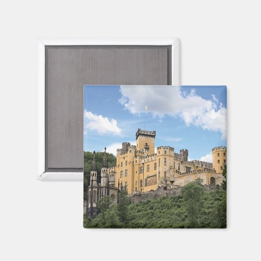 Koblenz, Duitsland, Stolzenfels Castle, Schloss Magneet (Voorkant / Achterkant)