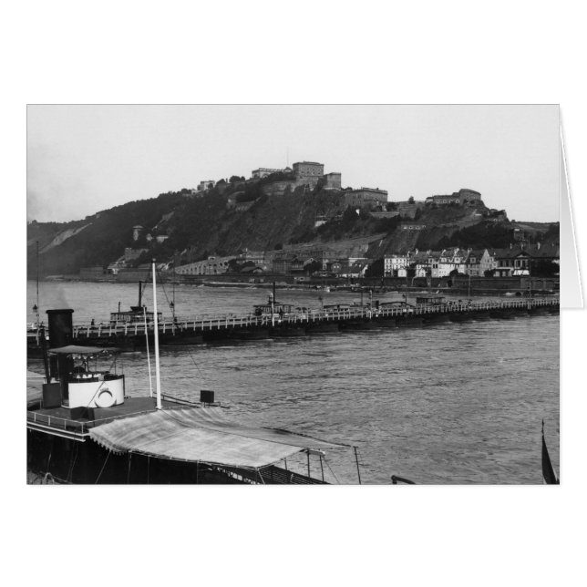 Koblenz, Ehrenbreitstein, c.1910 (Voorkant Horizontaal)