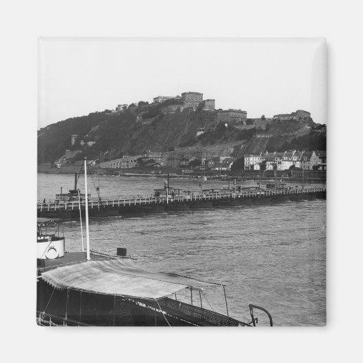 Koblenz, Ehrenbreitstein, c.1910 Magneet (Voorkant)