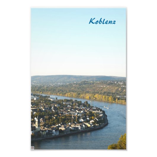 Koblenz Foto Afdruk (Voorkant)