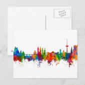 Koblenz Germany Skyline Briefkaart (Voorkant / Achterkant)