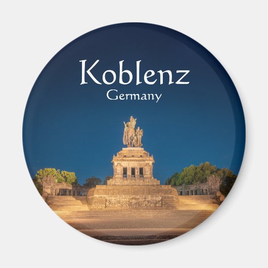 Koblenz Germany Souvenir Magneet (Voorkant)