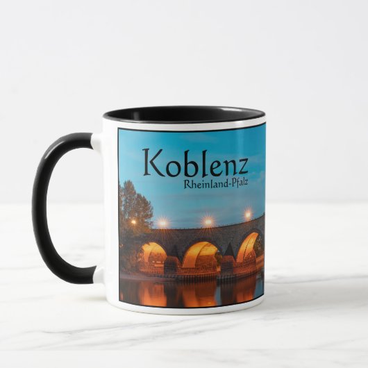 Koblenz Germany Souvenir Mok (Links)