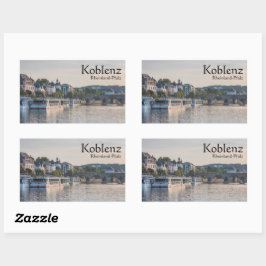 Koblenz Germany Souvenir Rechthoekige Sticker