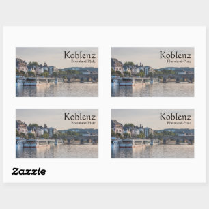 Koblenz Germany Souvenir Rechthoekige Sticker