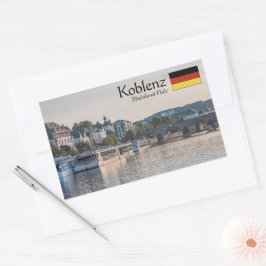 Koblenz Germany Souvenir Rechthoekige Sticker