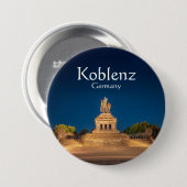 Koblenz Germany Souvenir Ronde Button 7,6 Cm (Voorkant /achterkant)