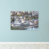 Koblenz Neuendorf Canvas Afdruk (Insitu (Houten vloer))