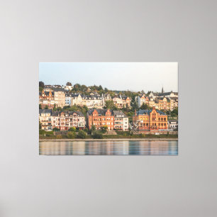 Koblenz Pfaffendorf Canvas Afdruk