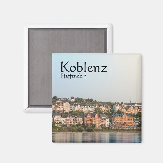 Koblenz Pfaffendorf Magneet (Voorkant / Achterkant)