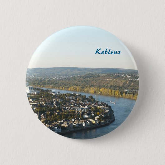 Koblenz Ronde Button 5,7 Cm (Voorkant)