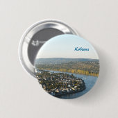Koblenz Ronde Button 5,7 Cm (Voorkant /achterkant)