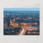 Koblenz 's nachts briefkaart (Voorkant)