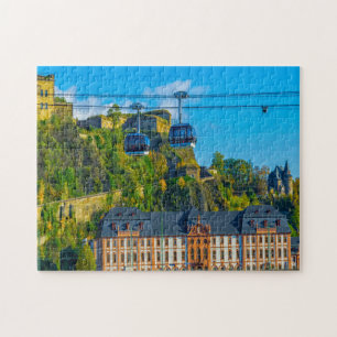 Koblenz Stad Duitsland. Legpuzzel