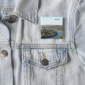 Koblenz Vierkante Button 5,1 Cm (In situ)